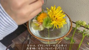 フラワーアレンジメント | arrangements|Spiraea thunbergii|花のある暮らし,Making flower arrangements,flower shop vlog#6