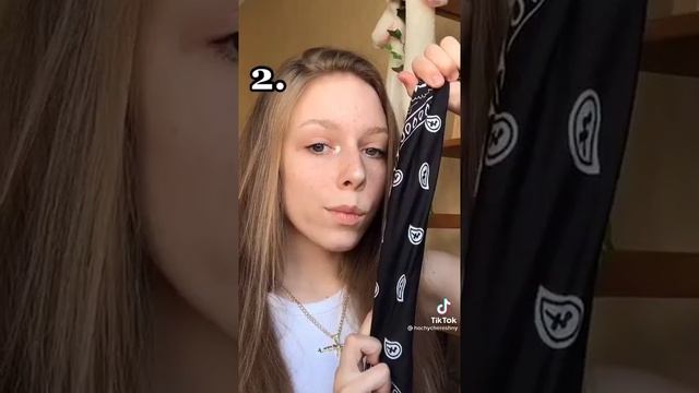 Кто любит банданы ставьте лайк ?????/ причёски лёгкие✌?