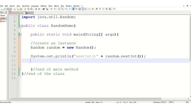 Math random method in Java and the Random class. смотреть онлайн