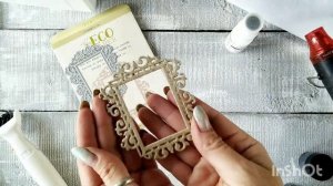 Скрапбукинг. Видео-урок. Чипборд из вырубки.