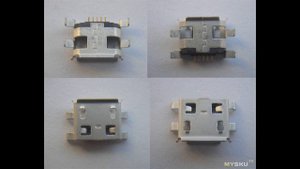 Ремонтные микро-USB разъёмы для смартфонов/телефонов. Миниобзор | #Обзор
