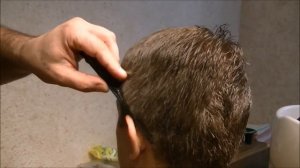 Мужская модельная стрижка. Men's haircut