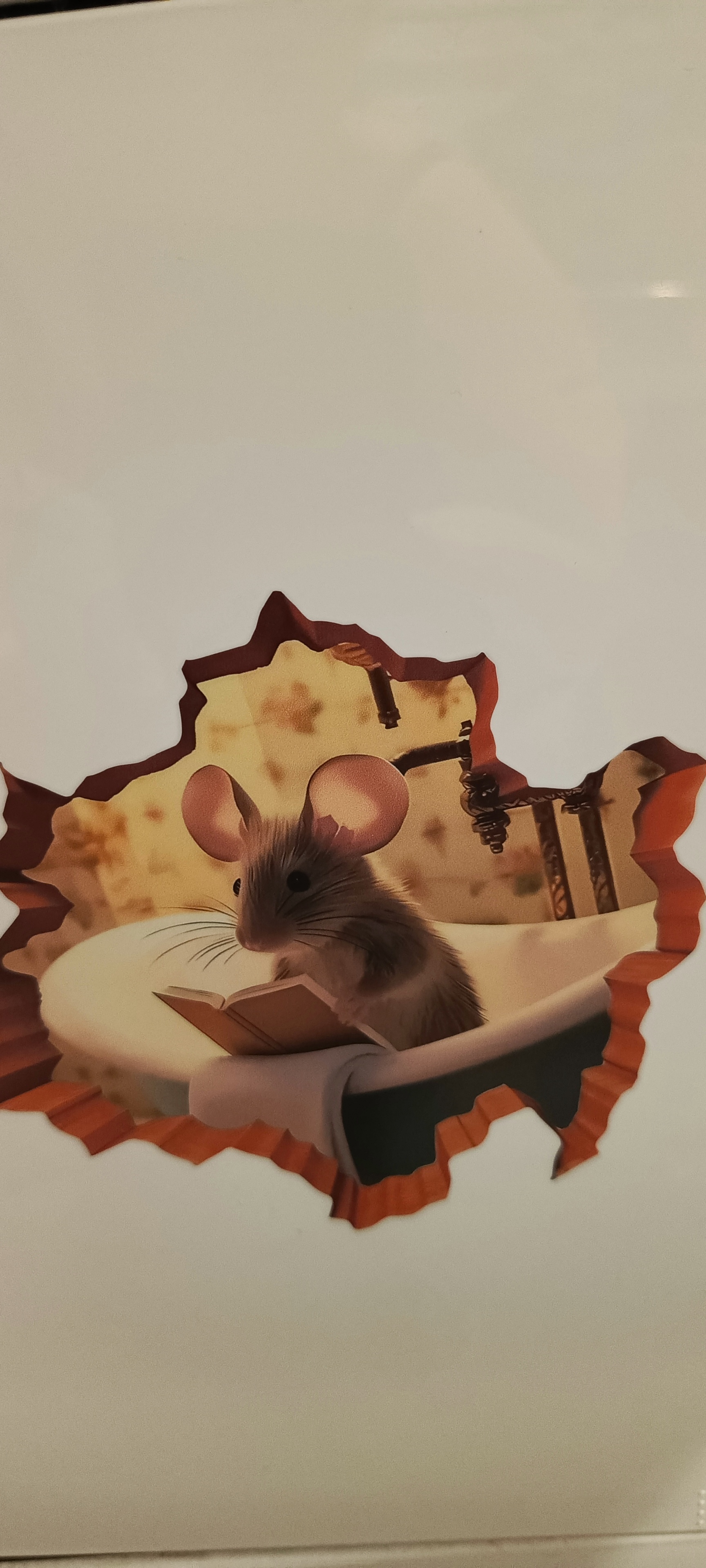 Интерьерная наклейка "Мышка"