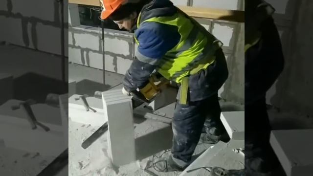 Пилим газоблок пеноблок смотреть онлайн
