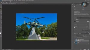 Как быстро поменять небо в Photoshop?