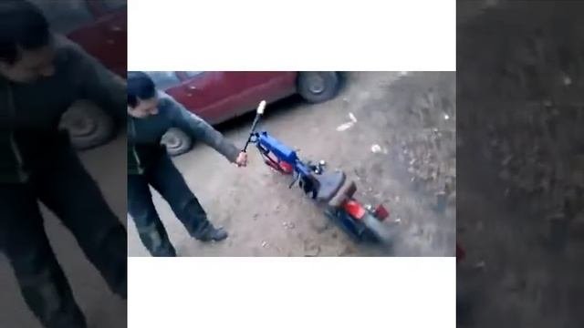 Самодельный мини байк