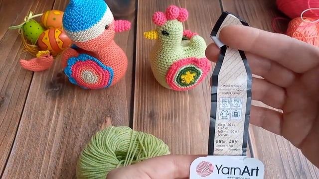 Курочка (обзор и описание вязания) #вязаная_курочка #курочка_крючком #пасхальная_курочка