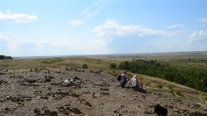 На Грачиной сопке в заповеднике Аркаим