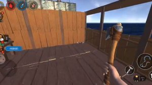 Я победил акулу! УРА! 1# Прохождение raft survival ocean nomad