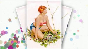 Толстушка Хильда. Слайд-шоу из картинок в стиле Пин-Ап