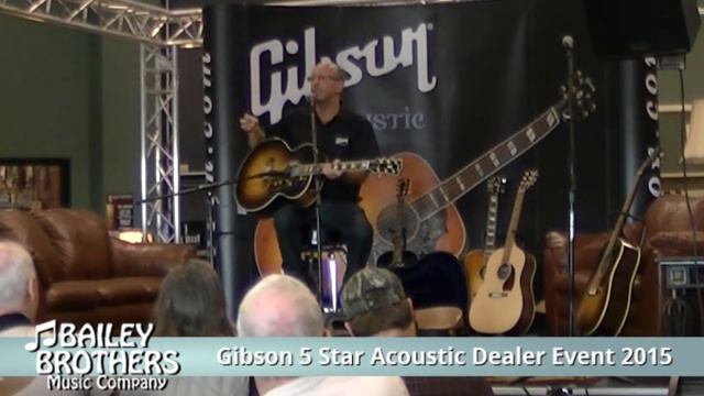Gibson J-200 as presented by Don Ruffatto (Gibson Product Specialist) смотреть онлайн