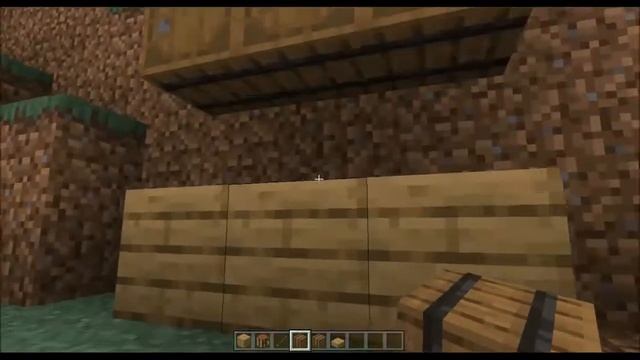 How to Craft and Use a Barrel in Minecraft смотреть онлайн