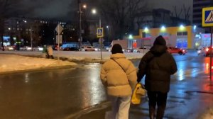 Прогулка по Шипиловской улице от Каширского шоссе до улицы Генерала Белова, г. Москва, 24.12.2022
