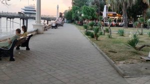 Прекрасности вечернего Сухума... Живой звук