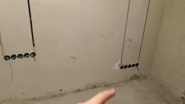 Электрика в 2х комнатной квартире. ЖК Family с.Гатне. Электромонтаж Киев. смотреть онлайн