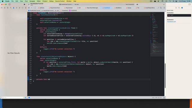 Base Buider Tutorial using SpriteKit and SwiftUI - Episode 24 - Cancelling jobs