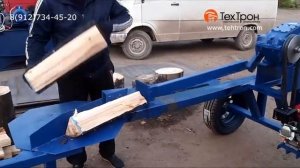 Дровокол с бензиновым двигателем