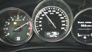 Разгон CX-5 до 100кмч 98 бензин