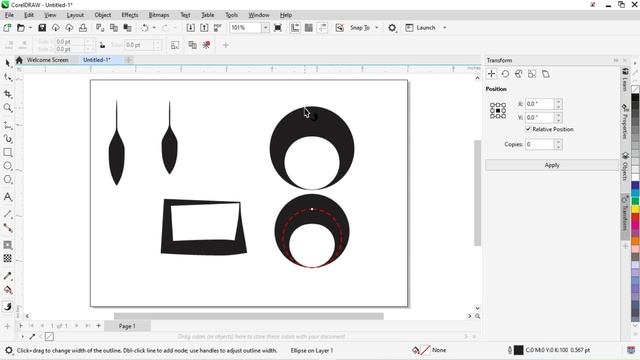 Variable Outline Tool Hindi/Urdu : CorelDraw New Update 2023 New Tool : Vikrant Pitara смотреть онлайн