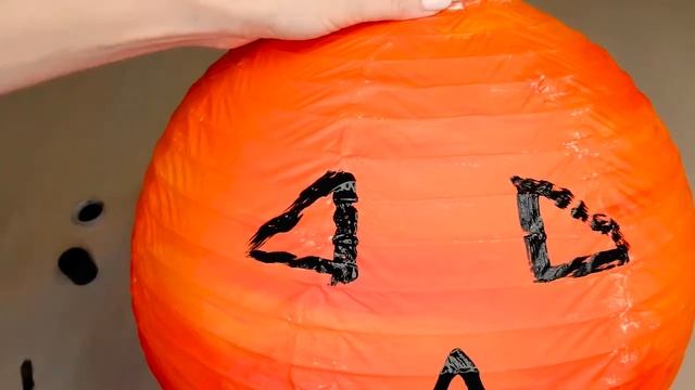 How to Make a Halloween Pumpkin | Halloween Craft | Сделать тыкву на Хеллоуин лёгкий способ смотреть онлайн