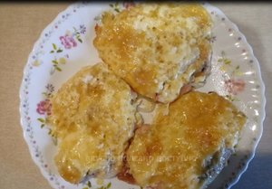 Отбивные запеченные в духовке с сыром