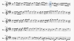 Recorder Sheet Music: How to play Five Nights at Freddy's 1 Song by The Living Tombstone