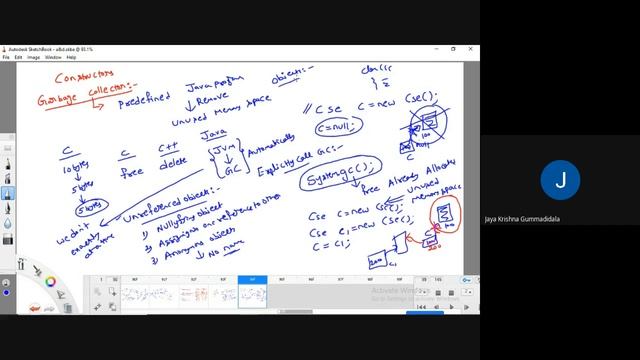 22 Java Programming || Garbage Collector in Java || RGUKT SKLM