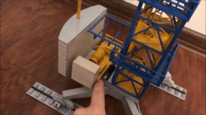ПЕРВЫЙ ТАКОЙ! Модель башенного крана КБ-515. Масштаб 1:43. Tower crane model