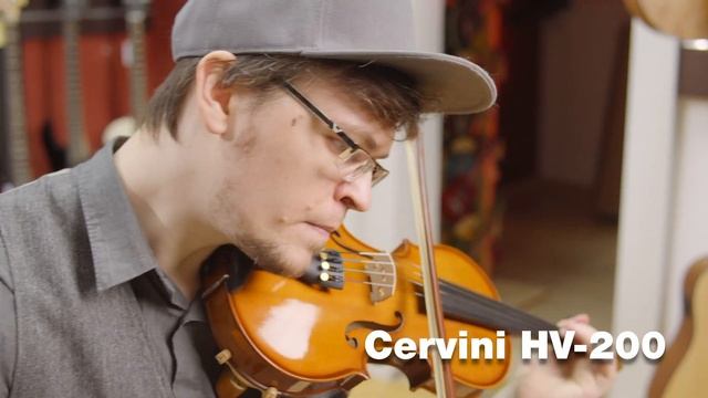 Обзор и сравнение бюджетных скрипок начального уровня Cervini HV-100, HV-150, HV-200 смотреть онлайн