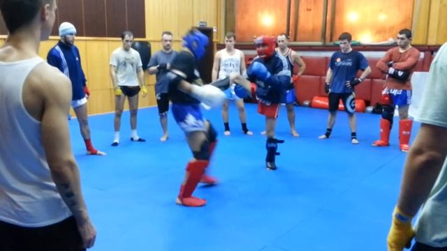 Спарринг тренировка Тайский бокс смотреть онлайн