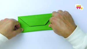 Origami Toys Box. How to make paper box without glue