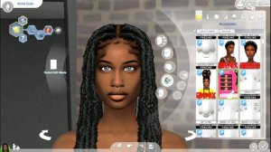 Alt Black Girl + CC Links | The Sims 4 (CAS)