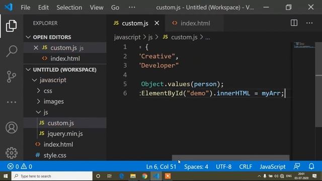 Json stringify method in javascript || Stringify method in javascript || Javascript || Tutorial