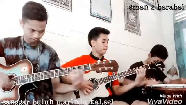 Music typical south kalimantan (indonesia)
