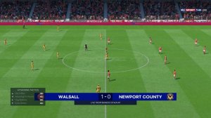 FIFA 20 Walsall vs Newport 2020 2021 Career Mode