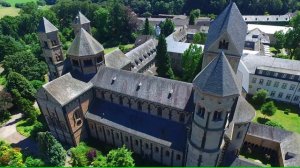 Benediktiner Abtei Maria Laach Laacher See | Kloster Eifel Maar Vulkan ~ NEU 4K ~ 12 2016