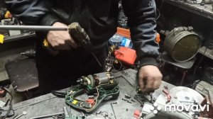 Bosch PKS 55 сгорел двигатель