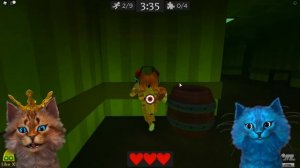 БАНАН как ПИГГИ хочет СЪЕСТЬ НАС в Роблокс (Roblox Banana Eats) Весёлый Кот и КОТЁНОК ЛАЙК