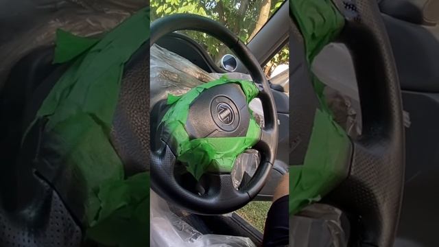 Как покрасить руль | РУЛЬ КАК НОВЫЙ за 200 РУБЛЕЙ смотреть онлайн