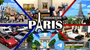 Minecraft Bedrock DLC Immersion Paris