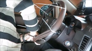 Как натянуть маленькую оплётку на руль