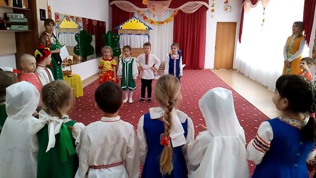 "Гуси -лебеди" осенний утренник.