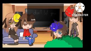 Past fnaf 4 tormentors react to future Afton family memes (Warning in description)