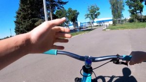 катаю стрит на мтб|GoPro POV MTB Urban street Riding