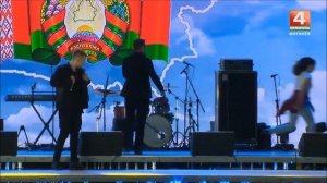 Алексей Воробьев и группа Френды в День независимости республики Беларусь в Могилеве