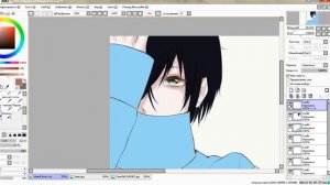 Anime Speed paint [Paint tool SAI]