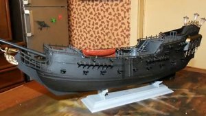 Моя сборка модели корабля "ЧЁРНАЯ ЖЕМЧУЖИНА"