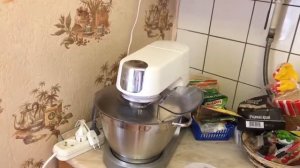 Kenwood kvc-5100 замес крутого теста для мантов