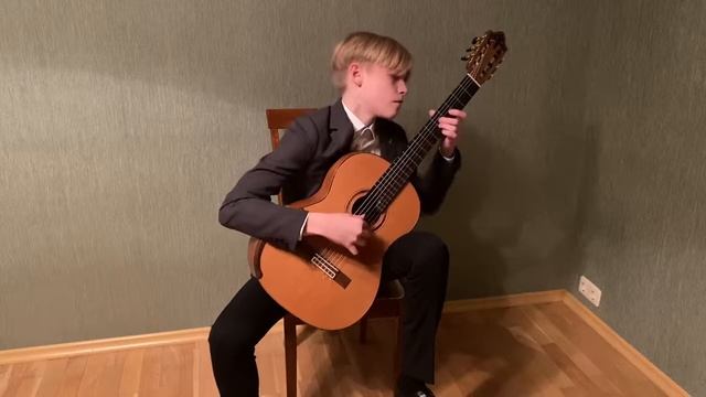 Alexander VINITSKY - SAMBA FOR FIVE. Performed by Makar Alexandrov. смотреть онлайн