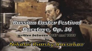 ♥Russian Easter Festival Overture Op.36 - Nikolai Rimsky Korsakov | soft music without copyright